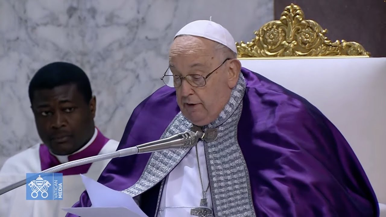 Homilía del Papa Francisco en la Misa de Miércoles de Ceniza 2024