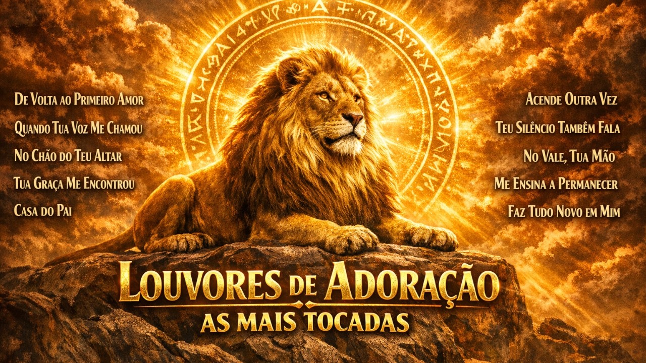 🎶 Louvores Mais Tocados | Músicas Gospel de Adoração