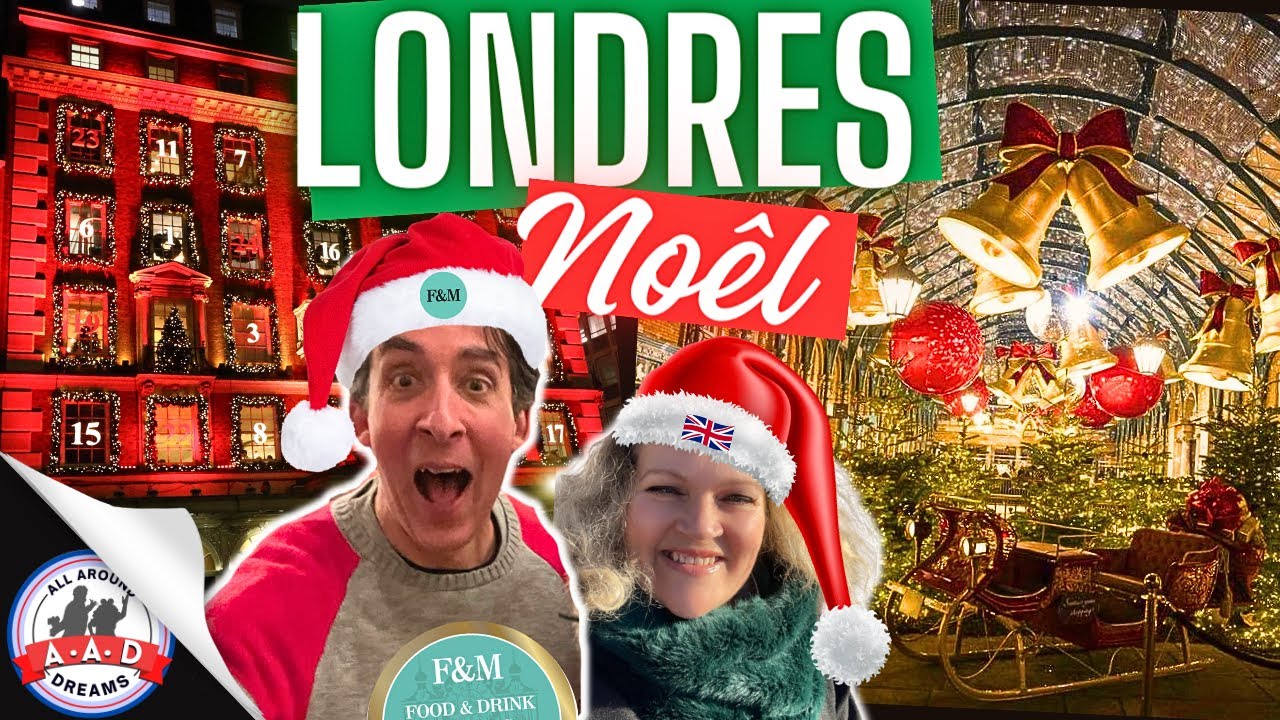 WEEK-END NOËL LONDRES ! MEILLEURE VILLE POUR LES FÊTES !!
