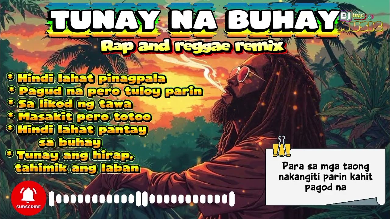 TUNAY NA BUHAY | Reggae Music | Rap and Reggae remix | BJ mix Music | Please subscribe 😊!! 