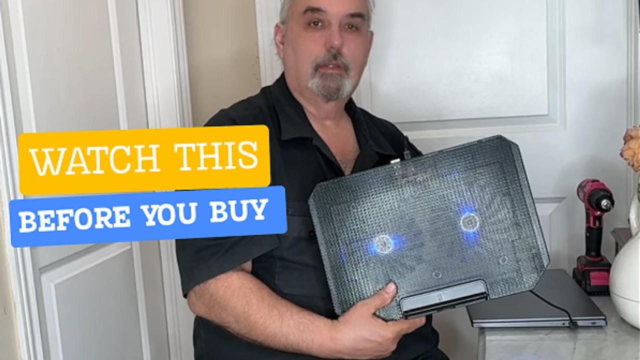 My Thoughts LIENS Laptop Cooling Pad Dual Fan Stand