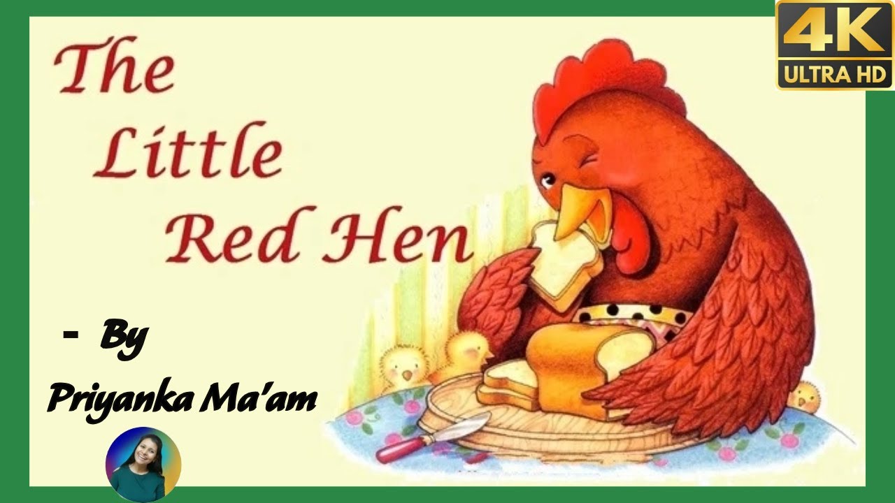 The Little Red Hen | English Moral Story for kids