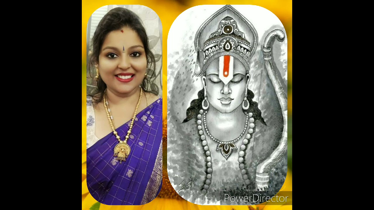 ಶ್ರೀ ರಾಮನ ಹಾಡು# ಕಾಮಕ್ರೋಧಗಳ ಬಿಡಿಸೋ ನಾಮ sri rama jaya rama with lyrics in discription #RASHMI ADISH