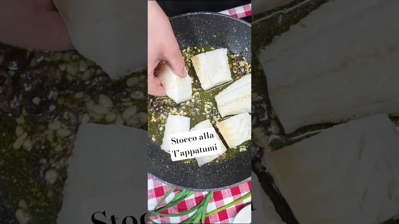 Stocco alla T'appatumi. #ricette #pescestocco  #food #cucinafacile