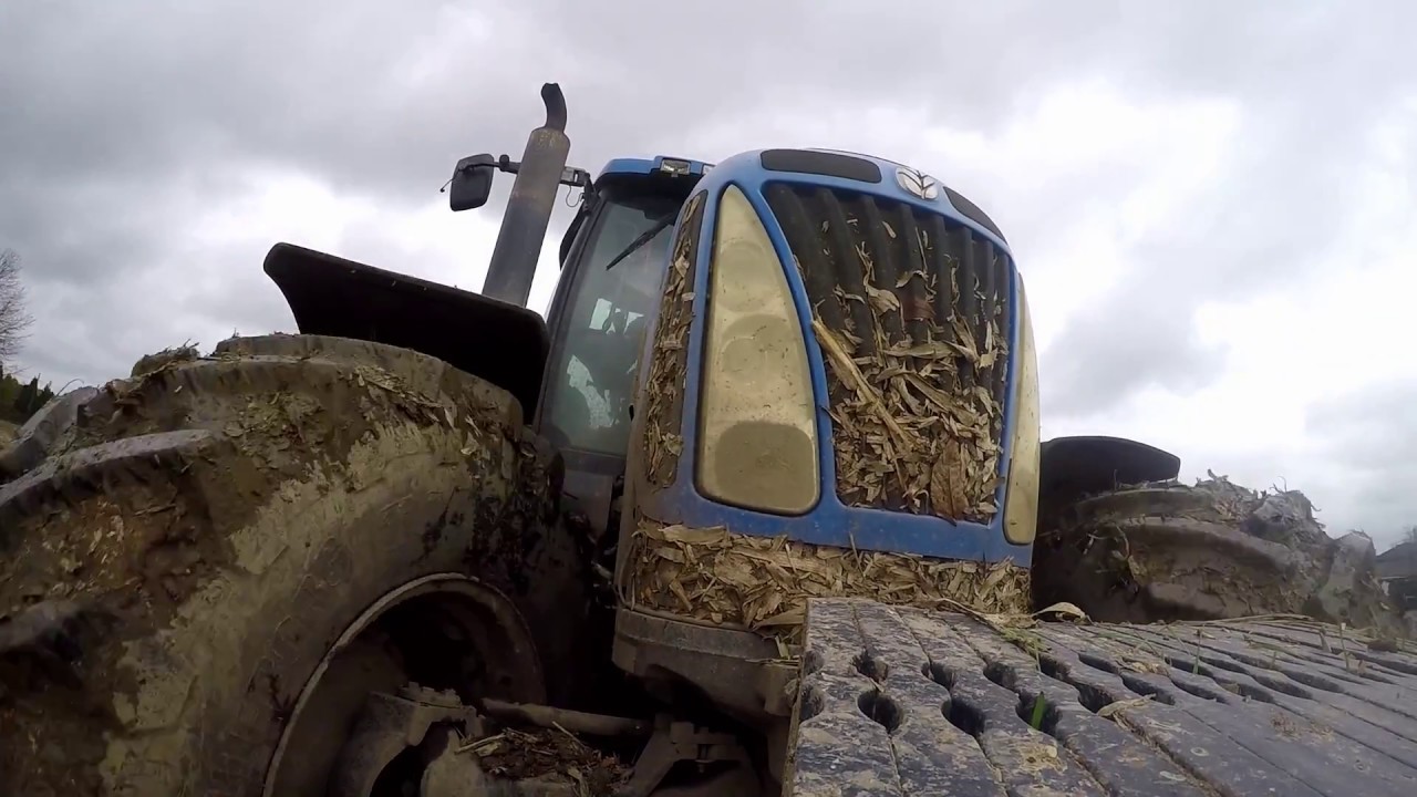 Vlog #5  Uprawa po Kukurydzy New Holland T8040