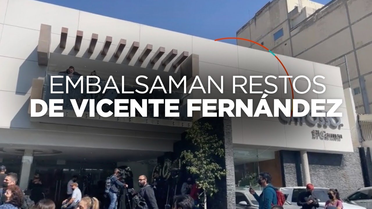 #ACTUALIZACIÓN: Los restos de Vicente Fernández están siendo embalsamados
