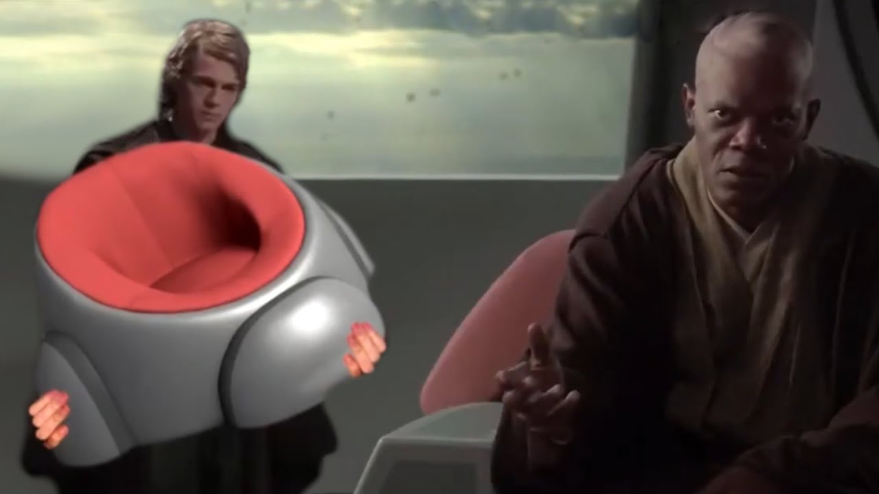 Take a seat, young Skywalker