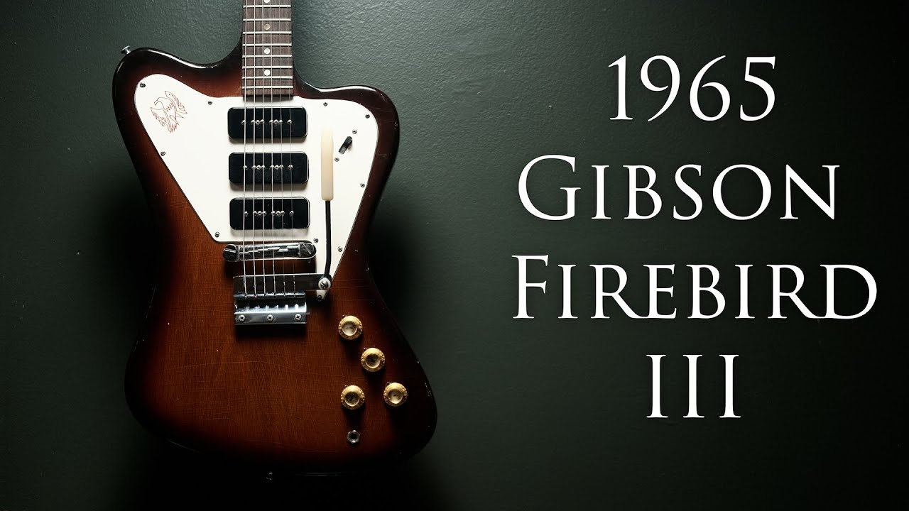 1965 Gibson Firebird III Non-Reverse