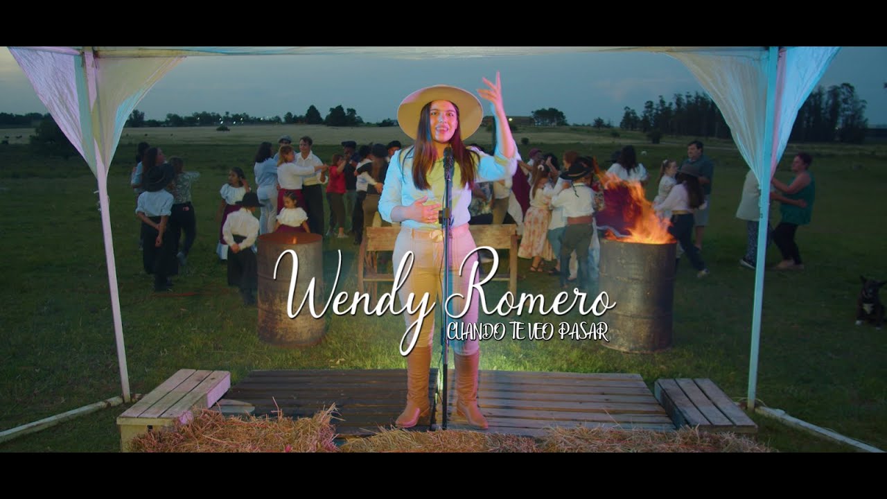 Wendy Romero - Cuando Te Veo Pasar (Video Oficial)