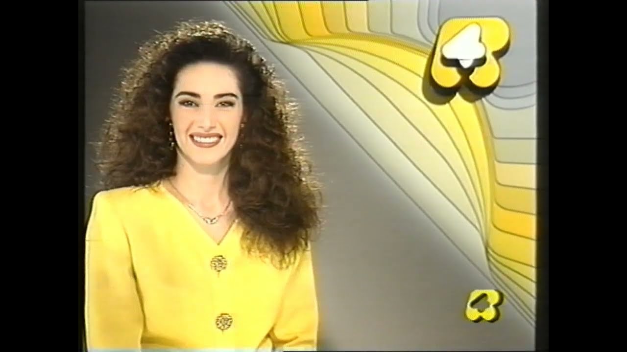 Rete 4 | Emanuela Folliero Annuncio Film Titanic (14 Aprile 1992)