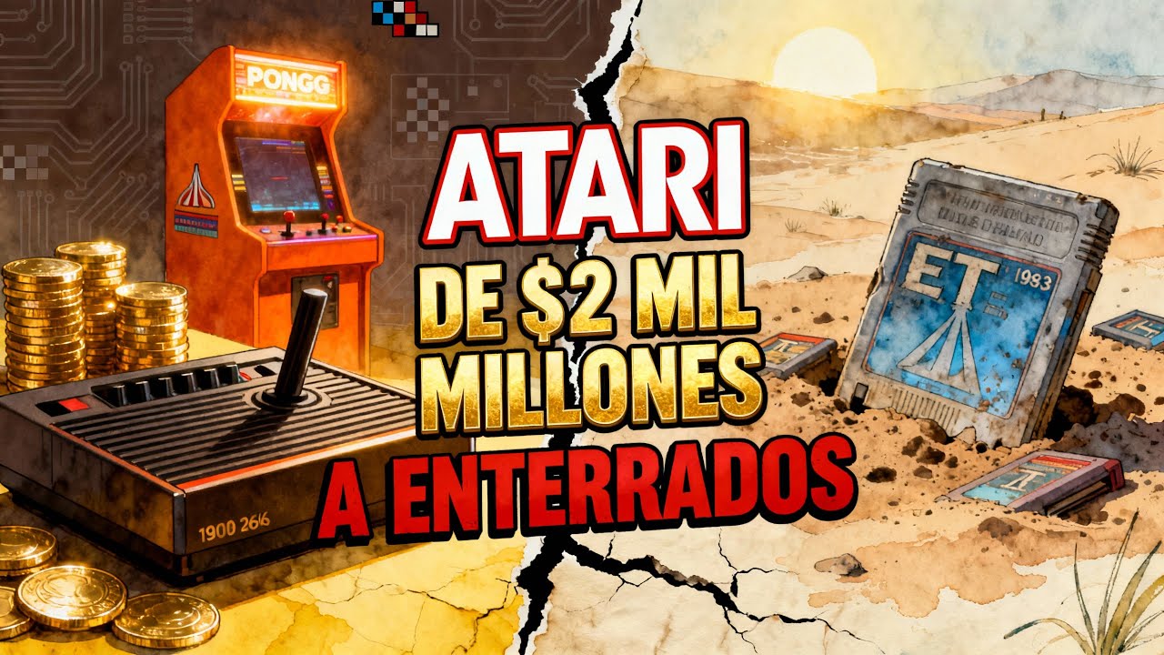 ATARI: La Historia Completa del Imperio que DESTRUYÓ los Videojuegos