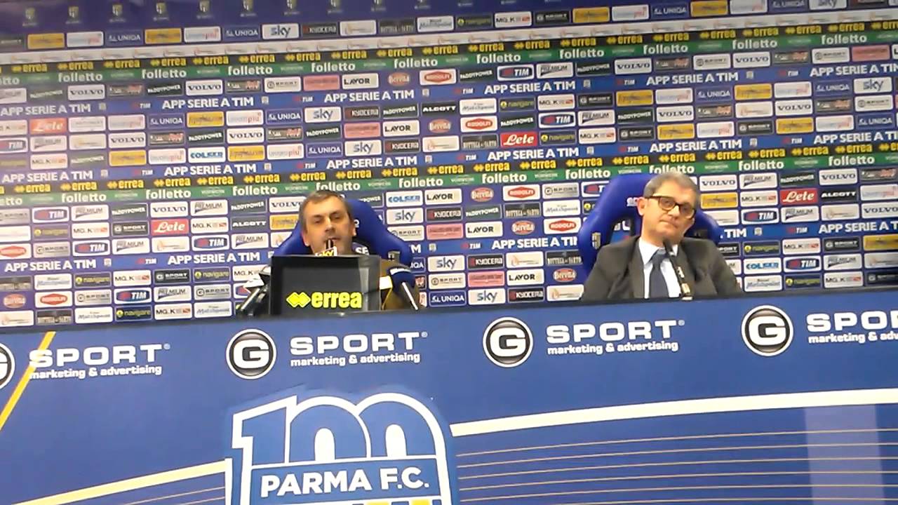 Manenti e Alborghetti presentazione Parma FC (2^ parte)