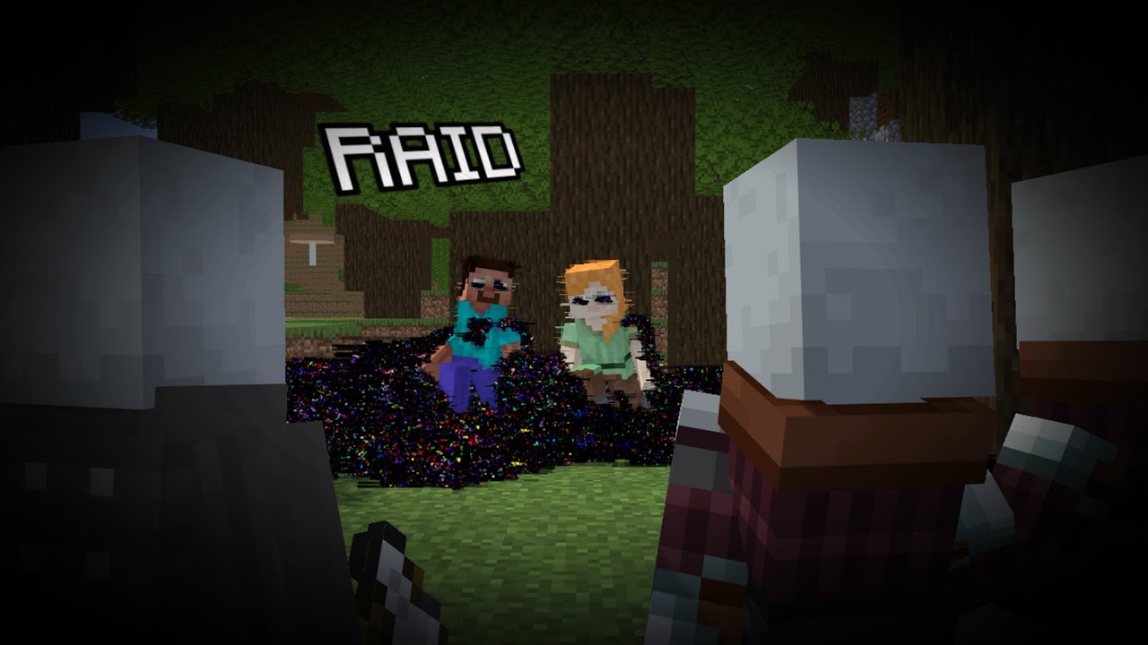 PMC: FD S1 - Song 2 : RAID. //The Pillagers VS Steve and Alex. //