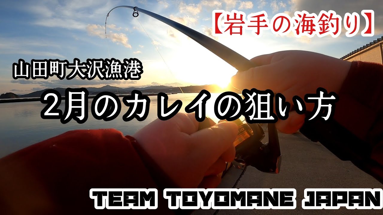 【岩手の海釣り】山田町大沢漁港 2月のカレイの狙い方