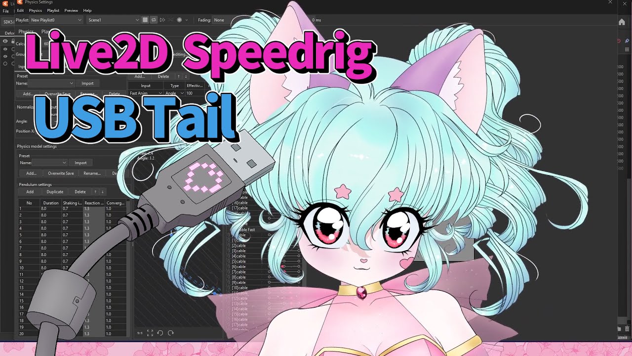 [Live2D] SPEEDRIG USB Tail