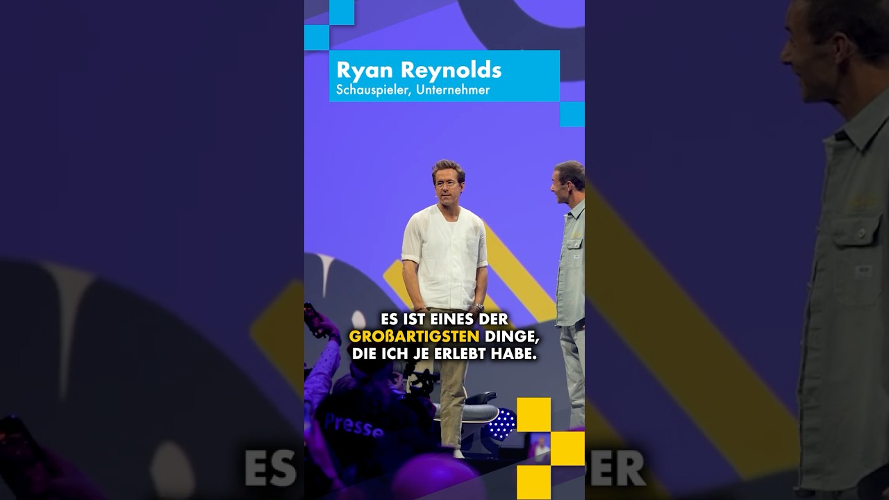 OMR 2025: Ryan Reynolds und Rezo machen Hamburg unsicher! 