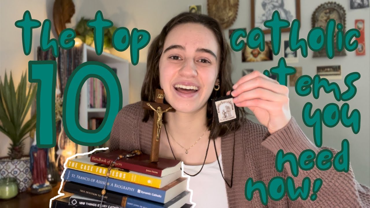 10 КАТОЛИЧЕСКИХ ВЕЩЕЙ, КОТОРЫЕ ВАМ НУЖНЫ! | 5 физических и 5 духовных ~необходимых вещей~ для кат...