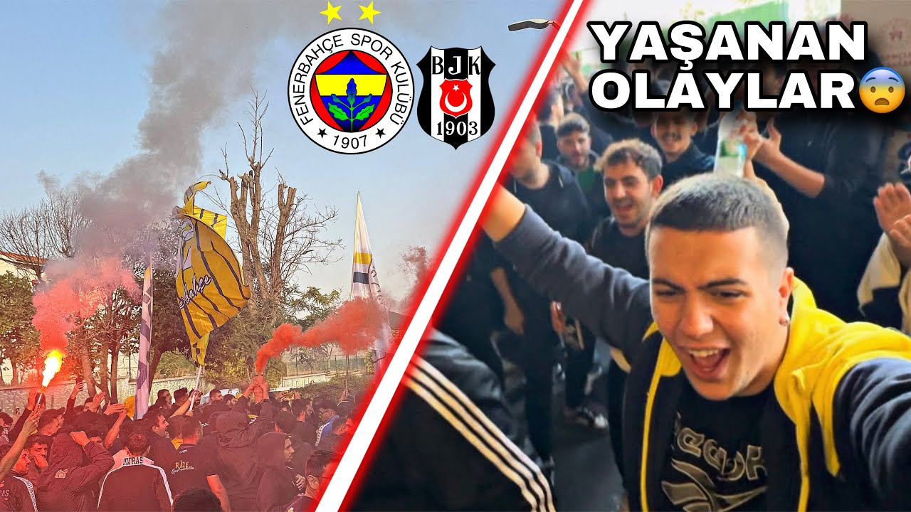 SALONU BOŞALTMAMIZI İSTEDİLER | MAÇ YARIDA KALDI! // Fenerbahçe Opet - Beşiktaş Salon Olayları Vlogu
