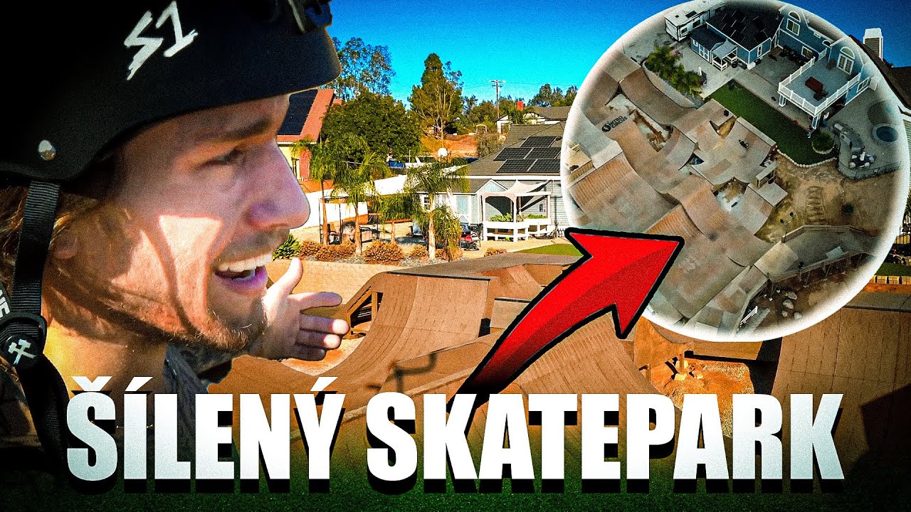 NEJŠÍLENĚJŠÍ SKATEPARK NA ZAHRADĚ