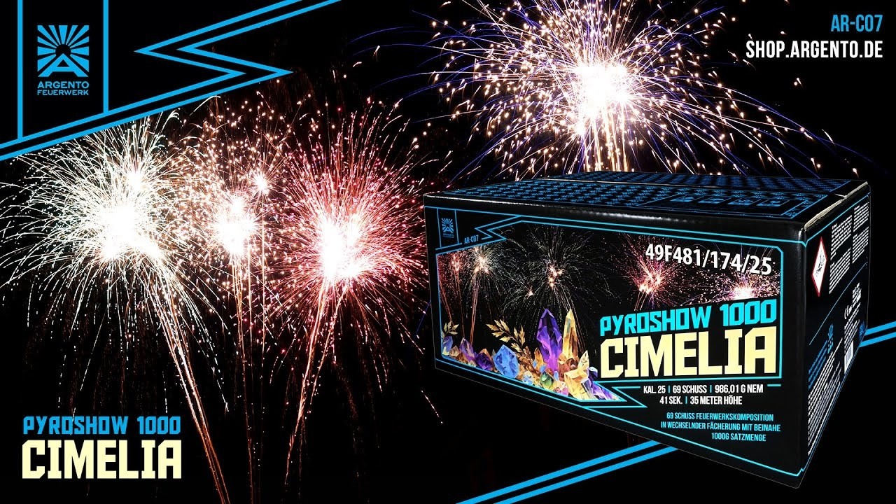 Argento Pyroshow 1000 Cimelia  [Batch 2025]