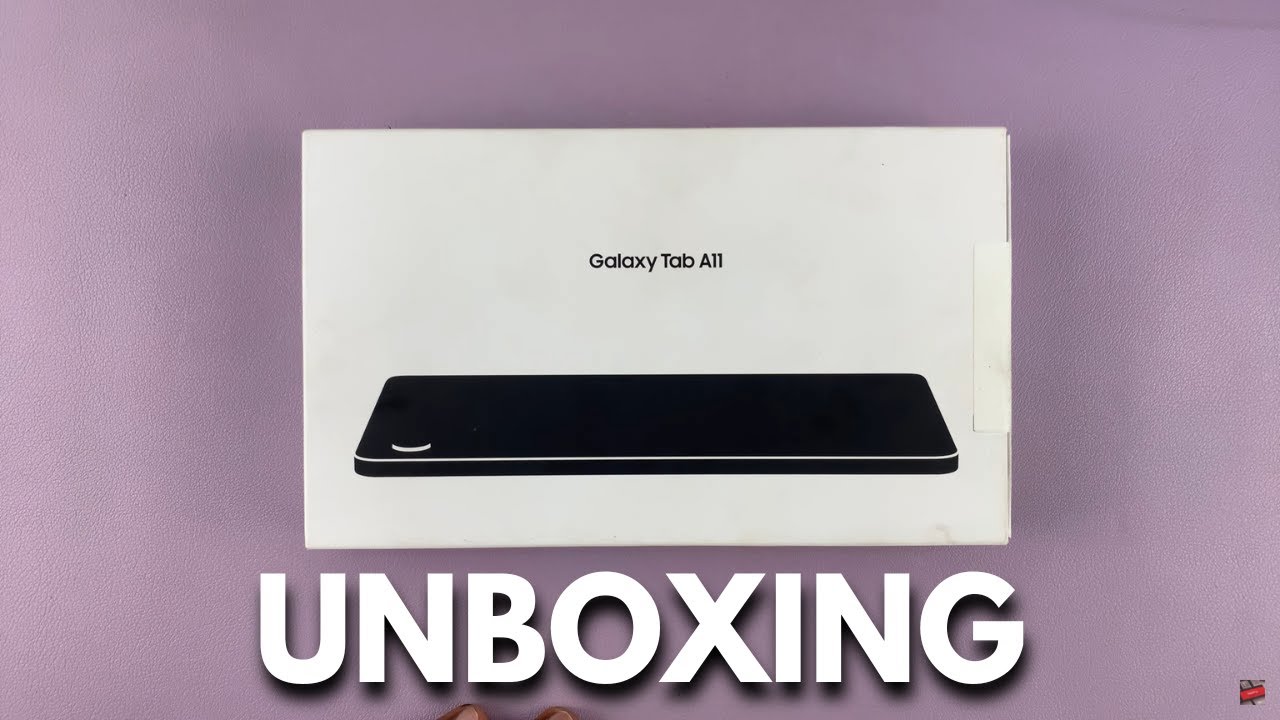 Samsung Galaxy Tab A11 | Распаковка и настройка