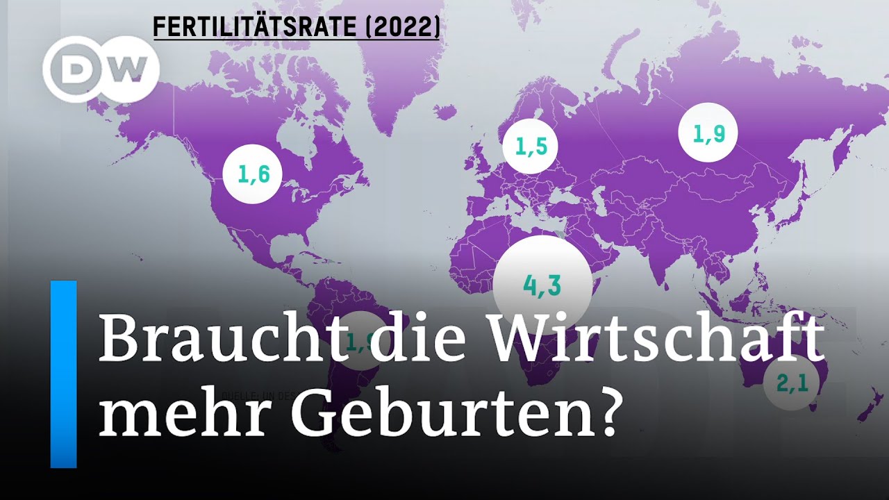 Sinkende Geburtenraten: K&ouml;nnen in Zukunft Stellen nicht mehr besetzt werden? | DW Nachrichten