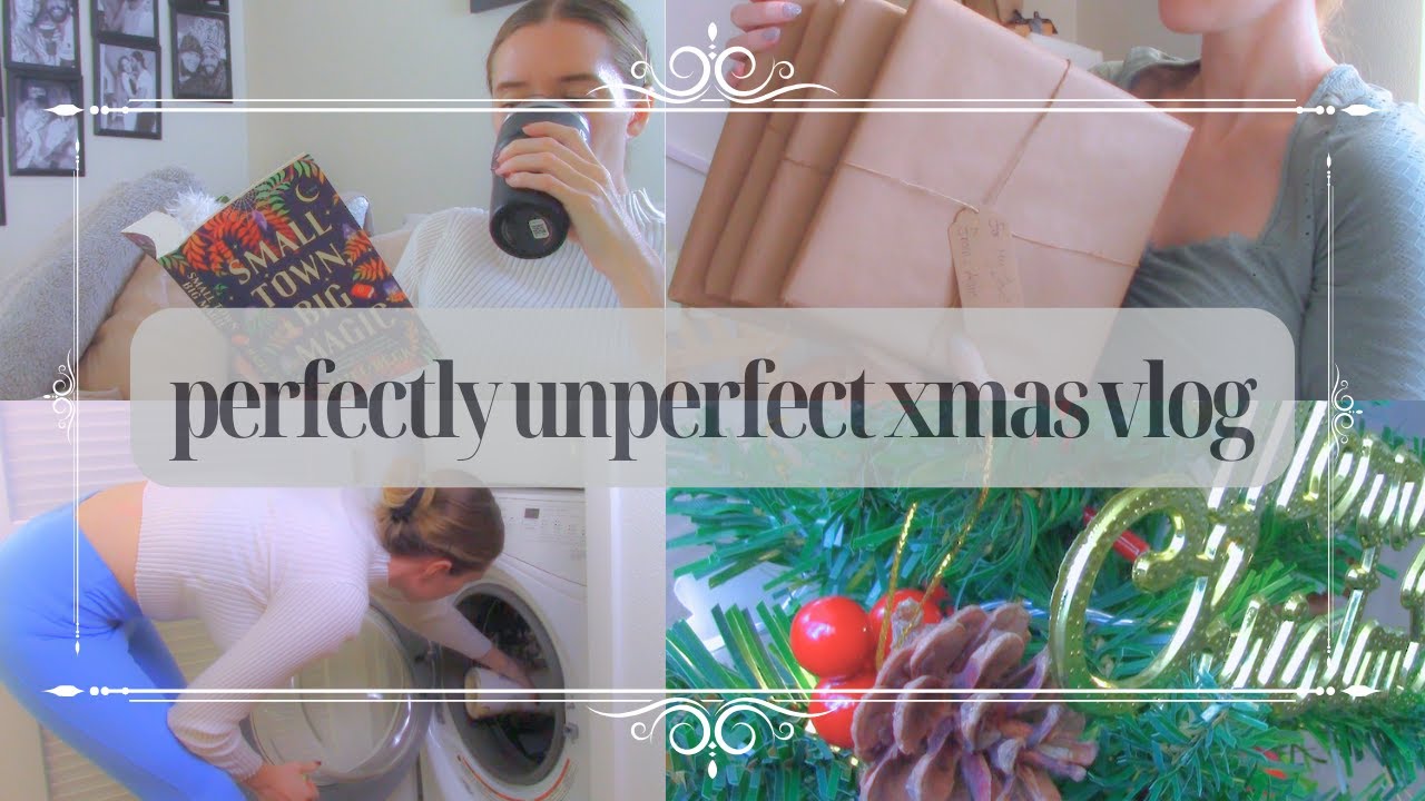 Perfectly Unperfect Xmas Decor | OC Studio Vlog