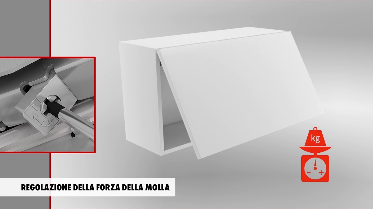 Cerniere per ante a ribalta verso l’alto UW | Würth