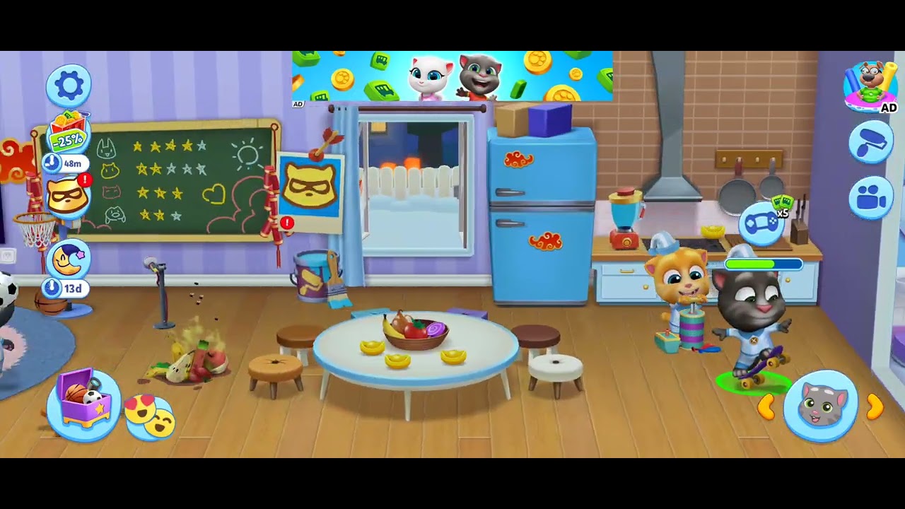 Talking Tom Friends Gameplay #talkingtomfriends