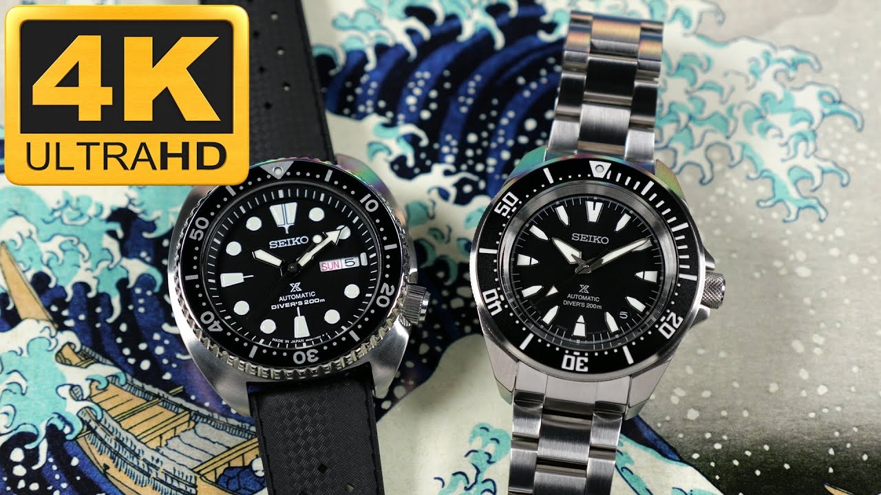 Best One-and-Done Seiko Divers around $500: Prospex SRPE93 Turtle-Reissue vs. SRPL13 Mini-Samurai