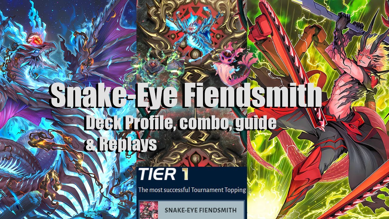 Master Duel Snake Eyes Fiendsmith Azamina Deck Profile, Combo Guide, & Replays