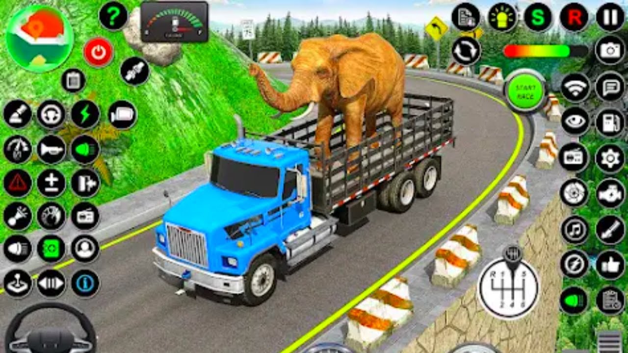 Animal Transport Game 🐘- F H D Android gameplay #viral #gameplay
