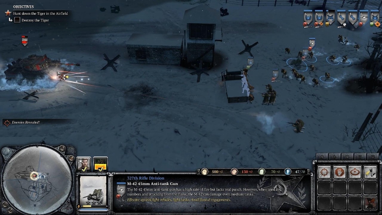 company of heroes 2 Gameplay   Part 8 Campaign Mission 8  - Panzer Hunting
