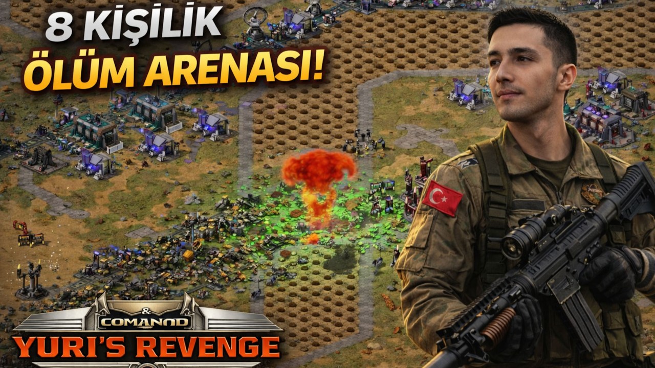 8 Kişiden Sadece Biri Kalacaktı! Ölümüne Savaş | RA2 Yuri’s Revenge Online
