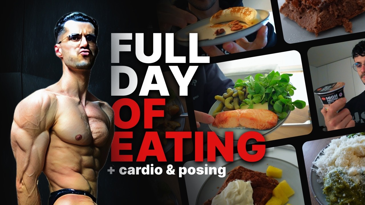 MA DIÈTE À 2200 CALORIES EN SEMAINE 13 DE PREP + TIPS POSING (JOUR OFF) - GAME TIME 2.0 ep.11