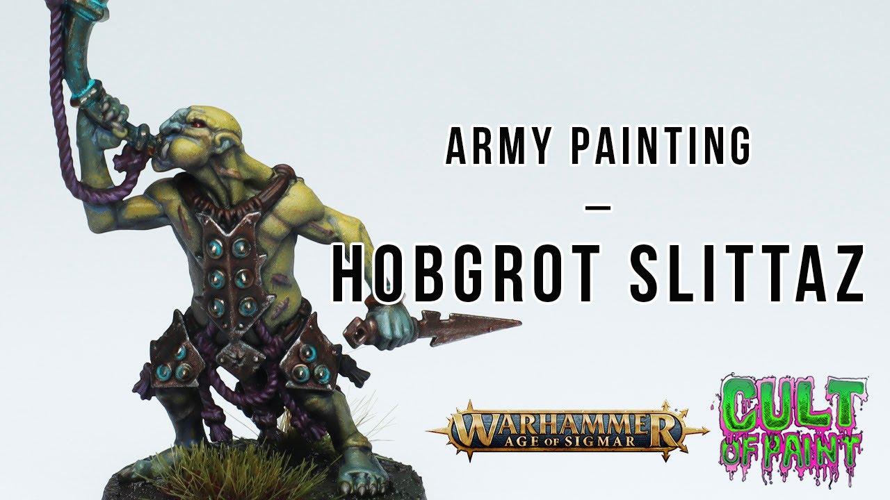How to Paint Hobgrot Slittaz from the Kruleboyz in Age of Sigmar Dominion!