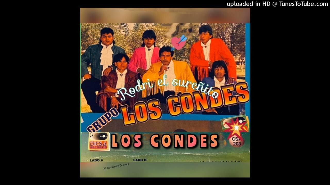 LOS CONDES - Falso amor disco