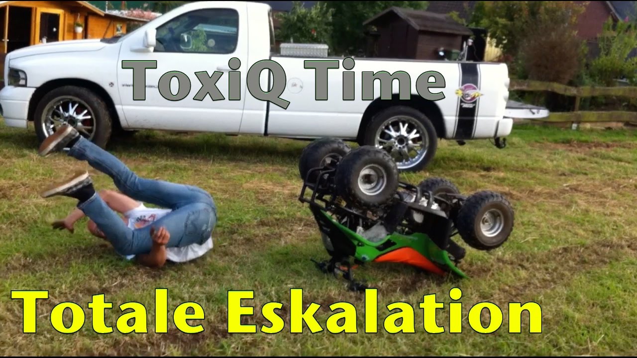 Die Totale Eskalation / Quad schrauben / Überschlag und Unfall - ToxiQtime