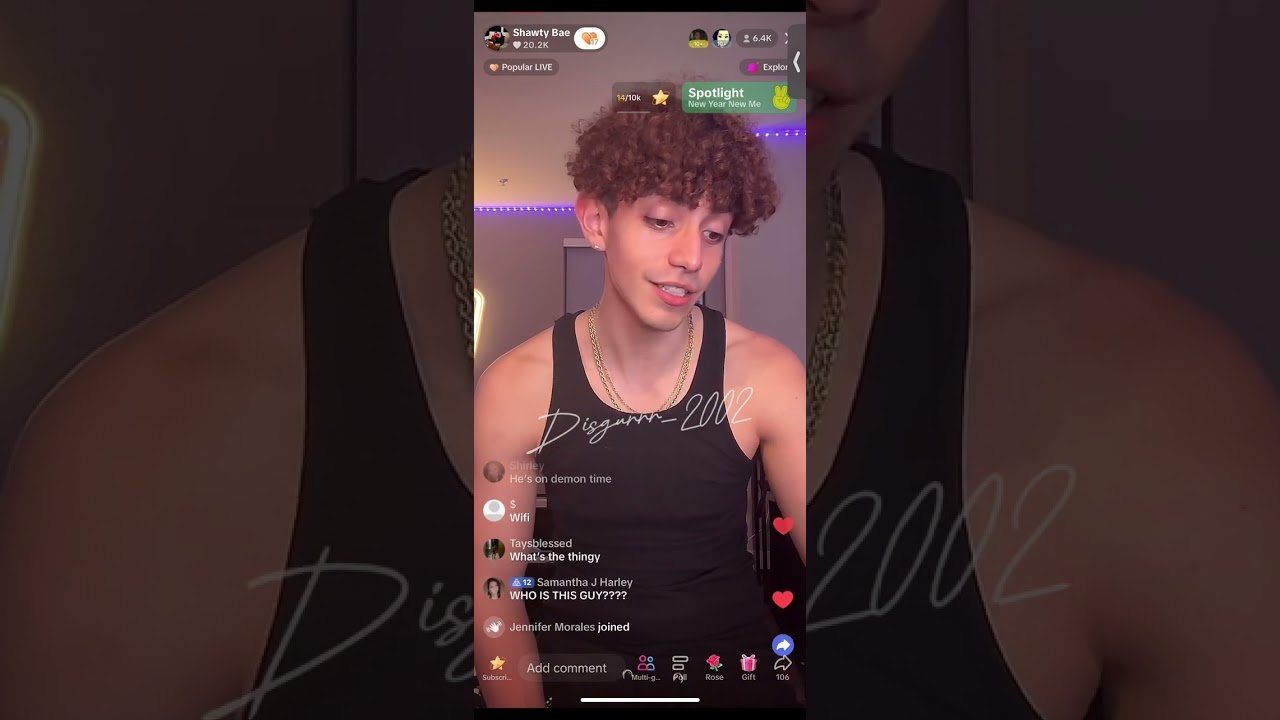 Shawty and Julian on live freakyness