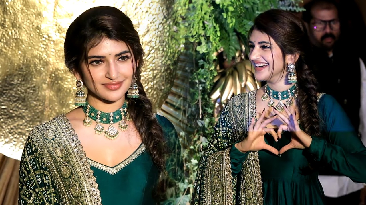 Sreeleela Cute Visuals At #Virosh Reception | Vijay Deverakonda | Rashmika Mandanna | Daily Culture