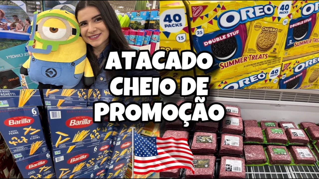 COMPRAS NO ATACADO DOS EUA | AS PROMOÇÕES ESTAVAM DEMAIS