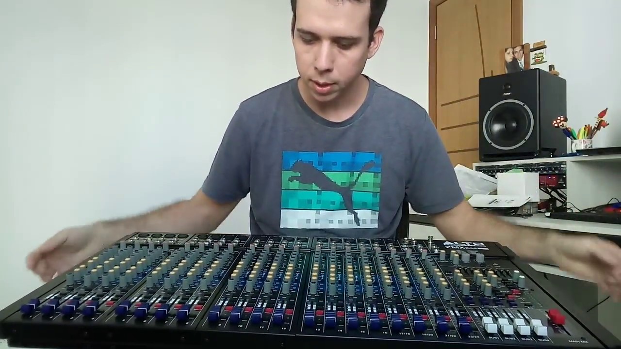 Unboxing Mesa de som ALTO ZMX244 FX