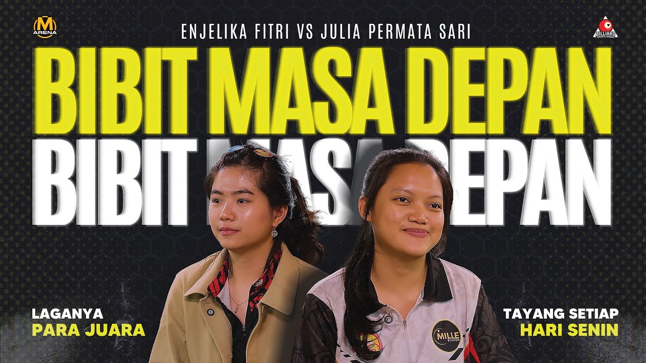 BIBIT MASA DEPAN - Enjelika Fitri vs Julia Permata Sari | LAGANYA PARA JUARA - M ARENA