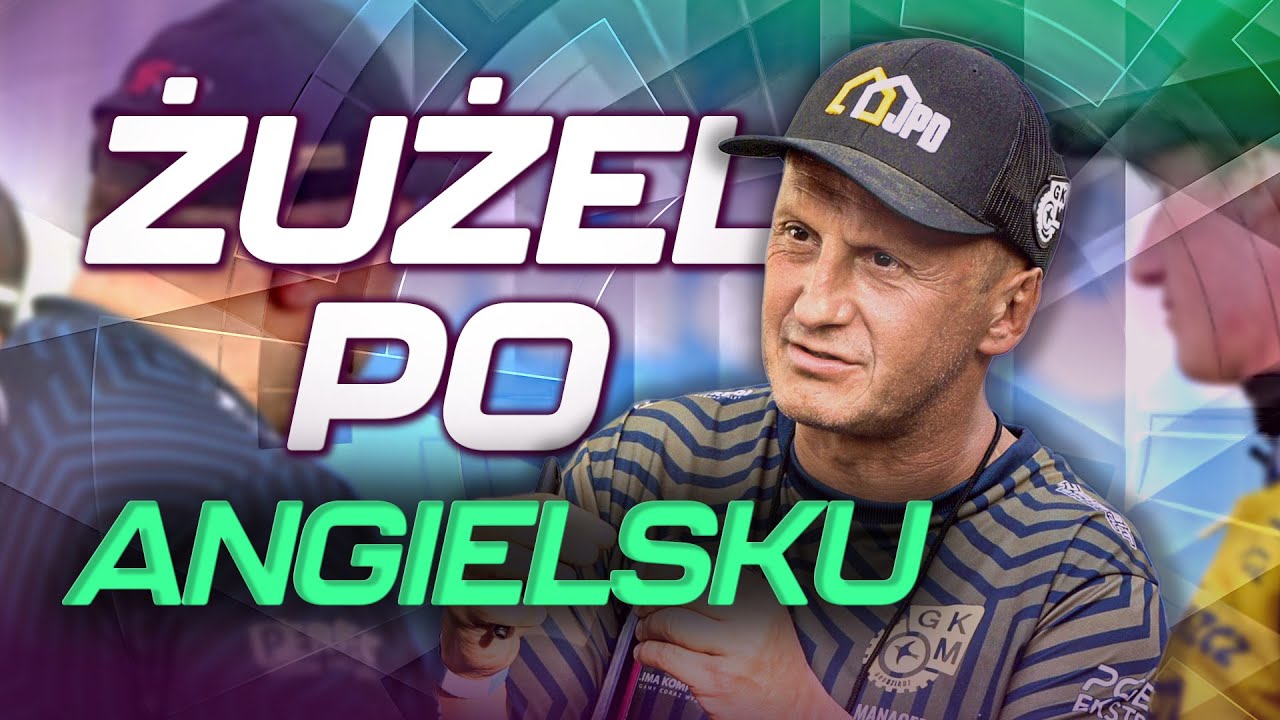 Robert Kościecha o języku angielskim w żużlu