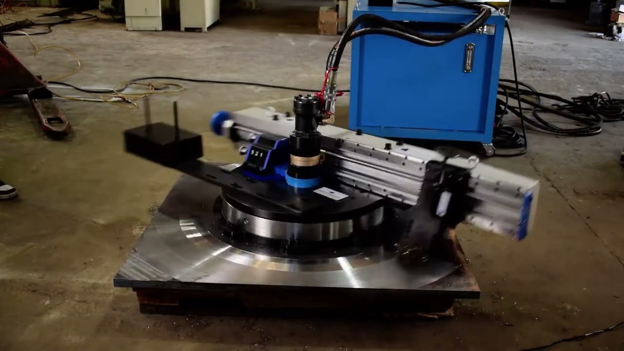 SMG F1000H Hydraulic Flange Facing Machine