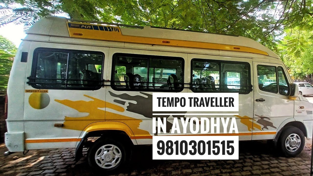 Hire Tempo Traveller in Ayodhya |  Tempo Traveller on Rent Ayodhya | Ayodhya Prayagraj Varanasi Tour