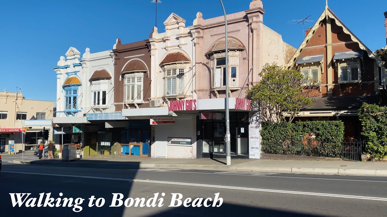 🇦🇺 Walking from BondiJunction to Bondi Beach / Sydney 2021