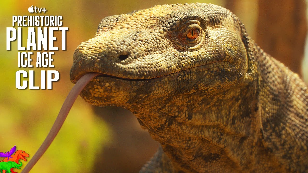 Мегалания и тилаколео | Доисторическая планета: Ледниковый период | ОФИЦИАЛЬНЫЙ КЛИП