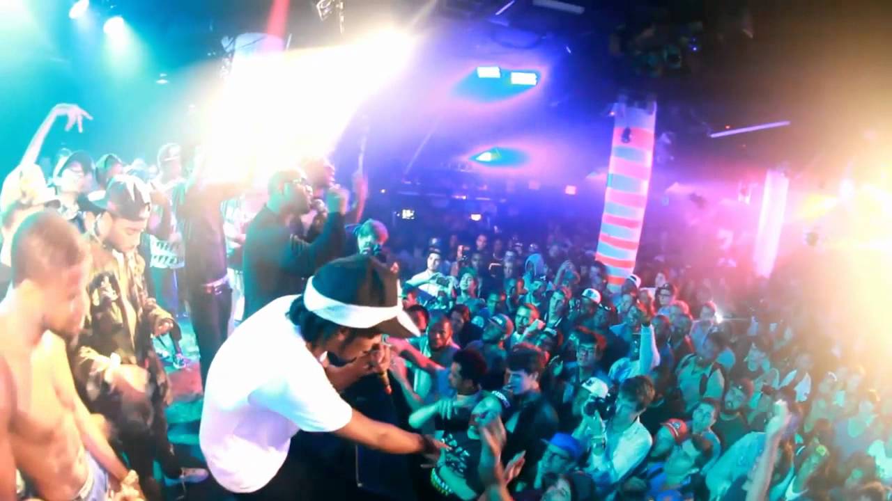 ASAP Rocky Performs Peso And Get High Live @ Santos