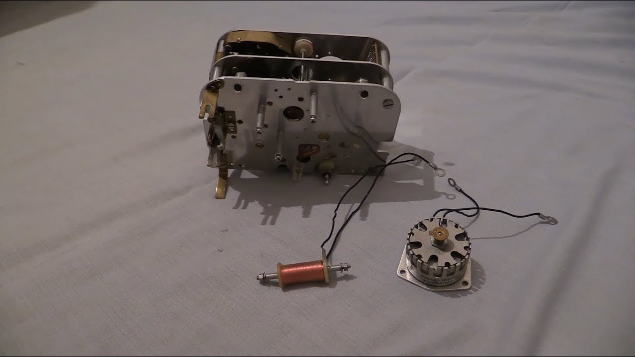 Time Switch : (pt1) Servicing a S317.1.22 Rate Changer (Sangamo Weston)